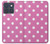 S2358 Rose à pois Etui Coque Housse pour Motorola Edge 70