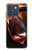 S2396 Rouge Bouteille de vin et le verre Etui Coque Housse pour Motorola Edge 70