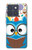 S2521 Nerd Mignon Chouette Dessin animé Etui Coque Housse pour Motorola Edge 70