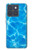 S2788 Bleu Piscine d'eau Etui Coque Housse pour Motorola Edge 70