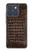 S2850 Imprimé alligator marron Peau graphique Etui Coque Housse pour Motorola Edge 70