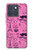 S2885 Paris Rose Etui Coque Housse pour Motorola Edge 70