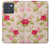 S3037 Jolie Flora Rose Cottage Etui Coque Housse pour Motorola Edge 70