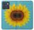S3039 Tournesol Bleu millésimé Etui Coque Housse pour Motorola Edge 70