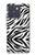 S3056 Zèbre Texture Imprimé graphique Peau Etui Coque Housse pour Motorola Edge 70