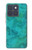 S3147 Aqua Marbre Pierre Etui Coque Housse pour Motorola Edge 70