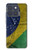 S3297 Brésil Drapeau graphique Football Millésime Etui Coque Housse pour Motorola Edge 70