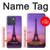 S3447 Paris Eiffel Le coucher du soleil Etui Coque Housse pour Motorola Edge 70