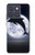 S3510 Dauphin Lune Nuit Etui Coque Housse pour Motorola Edge 70