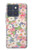S3688 Motif d'art floral floral Etui Coque Housse pour Motorola Edge 70