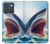S4004 Peinture à l'huile Requin géant Etui Coque Housse pour Motorola Edge 70