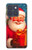 S4046 Joyeux Père Noël Etui Coque Housse pour Motorola Edge 70