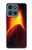 S0745 Volcan Lave Etui Coque Housse pour Motorola Moto G (2026), G Play (2026)