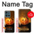 S1083 Citrouille araignée bougies Halloween Etui Coque Housse pour Motorola Moto G (2026), G Play (2026)