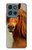 S1595 Beau cheval marron Etui Coque Housse pour Motorola Moto G (2026), G Play (2026)