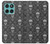 S2371 Crâne Motif monochrome Millésime Etui Coque Housse pour Motorola Moto G (2026), G Play (2026)