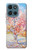 S2450 Van Gogh Fleur de Pêcher Etui Coque Housse pour Motorola Moto G (2026), G Play (2026)