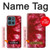 S2480 Tie dye rouge Etui Coque Housse pour Motorola Moto G (2026), G Play (2026)
