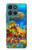 S2568 Mer Poissons marins Coraux Sous-marine Océan Etui Coque Housse pour Motorola Moto G (2026), G Play (2026)