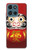 S2839 Japon Daruma Poupée Etui Coque Housse pour Motorola Moto G (2026), G Play (2026)
