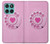 S2847 Rose Rétro téléphone Rotatif Etui Coque Housse pour Motorola Moto G (2026), G Play (2026)