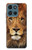 S2870 Lion Roi des Bêtes Etui Coque Housse pour Motorola Moto G (2026), G Play (2026)