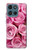 S2943 Rose rose Etui Coque Housse pour Motorola Moto G (2026), G Play (2026)