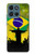 S2981 Brésil Football Football Etui Coque Housse pour Motorola Moto G (2026), G Play (2026)