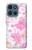 S3036 Flore de fleur rose douce Etui Coque Housse pour Motorola Moto G (2026), G Play (2026)