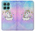 S3256 Mignon Licorne Etui Coque Housse pour Motorola Moto G (2026), G Play (2026)