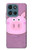 S3269 Porc Dessin animé Etui Coque Housse pour Motorola Moto G (2026), G Play (2026)
