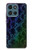 S3366 Arc en ciel Python graphique Imprimer Peau Etui Coque Housse pour Motorola Moto G (2026), G Play (2026)