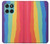 S3799 Arc-en-ciel aquarelle vertical mignon Etui Coque Housse pour Motorola Moto G (2026), G Play (2026)