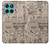 S3819 Papier Vintage rétro Etui Coque Housse pour Motorola Moto G (2026), G Play (2026)