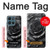 S3969 Rose noire, coup de pinceau dur Etui Coque Housse pour Motorola Moto G (2026), G Play (2026)