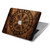 S4036 Boussole en bois viking Vegvisir Etui Coque Housse pour MacBook Pro 13″ - A1706, A1708, A1989, A2159, A2289, A2251, A2338