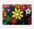 S4043 Fleurs colorées dessin animé Etui Coque Housse pour MacBook Pro 13″ - A1706, A1708, A1989, A2159, A2289, A2251, A2338