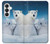 S0285 Ours polaire Etui Coque Housse pour Samsung Galaxy S26