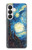 S0582 Van Gogh Starry Nights Etui Coque Housse pour Samsung Galaxy S26