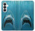 S0830 Requin blanc Etui Coque Housse pour Samsung Galaxy S26