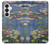 S0997 Claude Monet Nymphéas Etui Coque Housse pour Samsung Galaxy S26