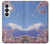 S1060 Mont Fuji Sakura fleur de cerisier Etui Coque Housse pour Samsung Galaxy S26