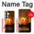 S1083 Citrouille araignée bougies Halloween Etui Coque Housse pour Samsung Galaxy S26