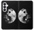 S1372 Lune Yin-Yang Etui Coque Housse pour Samsung Galaxy S26