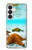 S1679 Étoile de mer plage de la mer Etui Coque Housse pour Samsung Galaxy S26