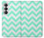 S1723 Monnaie Chevron Zigzag Etui Coque Housse pour Samsung Galaxy S26