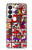 S1923 Hanafuda japonaise Carte de fleur Etui Coque Housse pour Samsung Galaxy S26