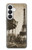 S2174 Tour Eiffel Paris Millésime Etui Coque Housse pour Samsung Galaxy S26