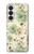 S2179 Motif Fleur Floral Art Millésime Etui Coque Housse pour Samsung Galaxy S26