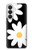 S2315 Fleurs de marguerite blanche Etui Coque Housse pour Samsung Galaxy S26